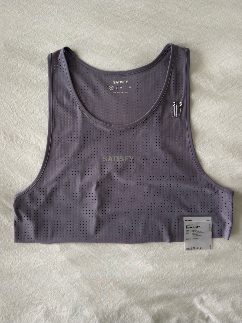 Satisfy Women’s Cropped Space‑O Singlet